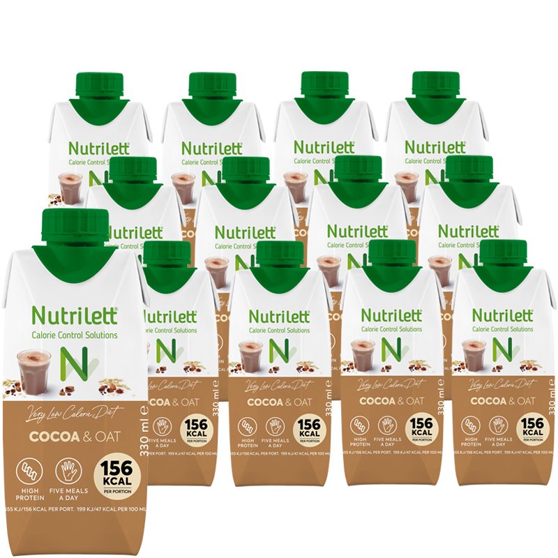 Måltidsersättning Choklad & Havre 12-pack - 20% rabatt
