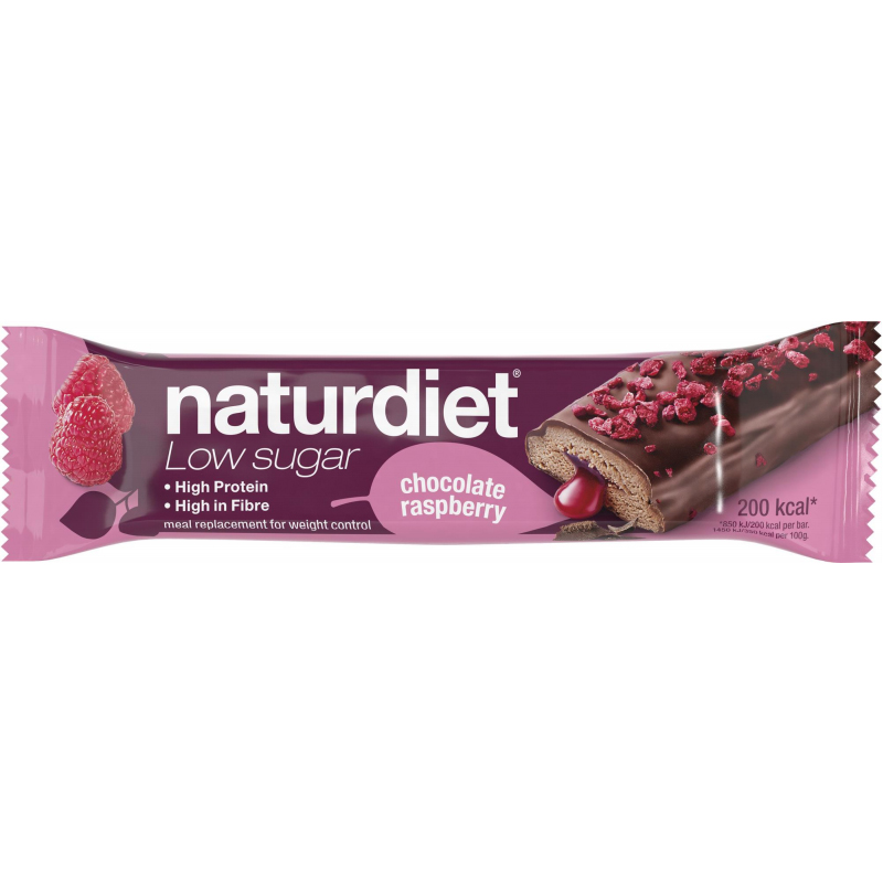 Mealbar "Chocolate & Raspberry" 58g - 47% rabatt