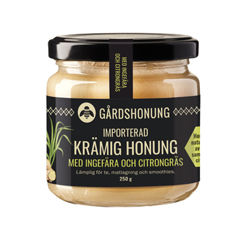 Honung "Ingefära & Citrongräs" 250g - 37% rabatt
