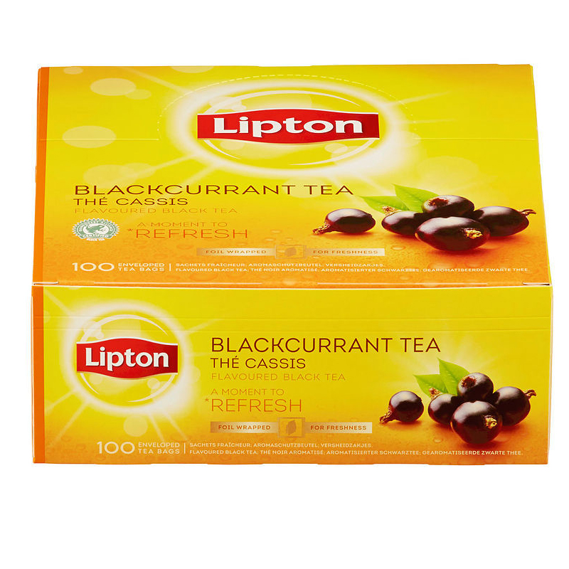 Hel låda Te "Blackcurrant" 100 x 1,6g - 51% rabatt