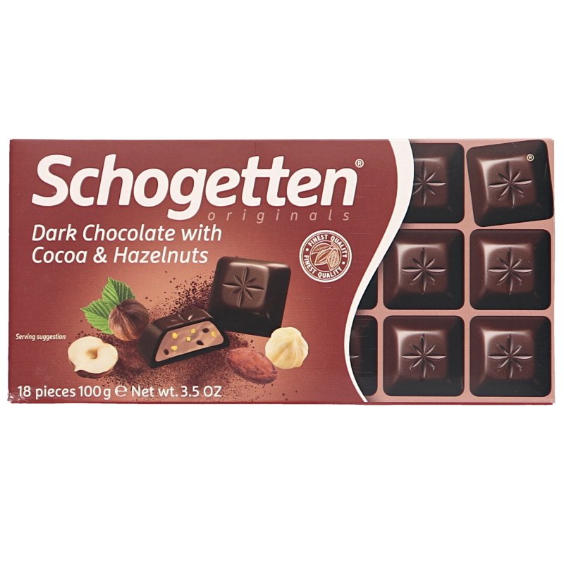 Mörk choklad Kakaokräm Hasselnötter - 11% rabatt