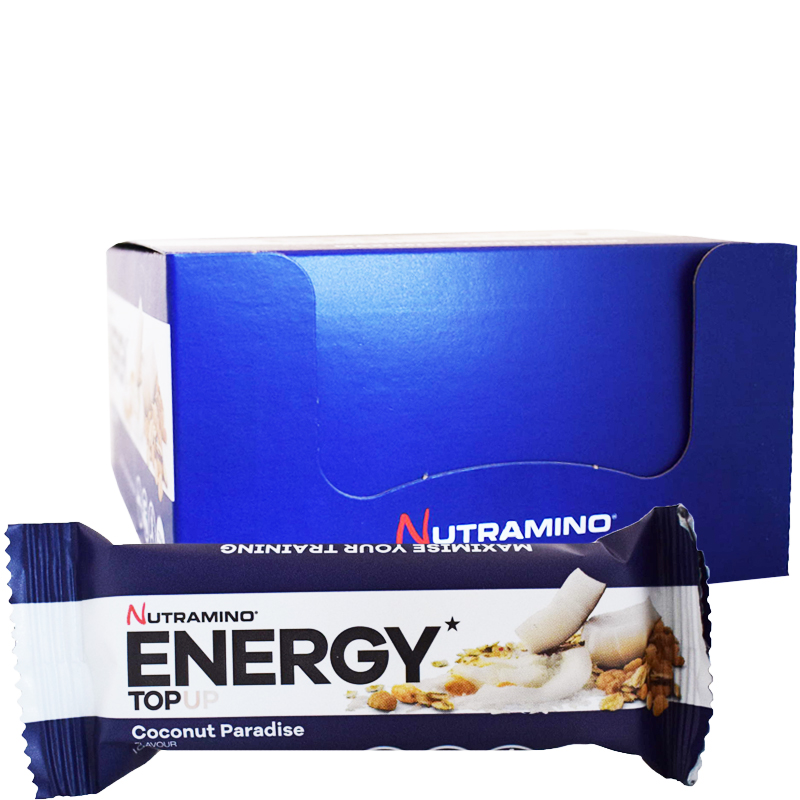 Hel Låda Energibars "Coconut Paradise" 20 x 50g - 71% rabatt
