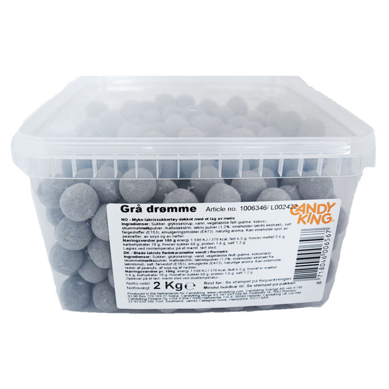 Hel Låda Lakritskulor 2kg - 61% rabatt