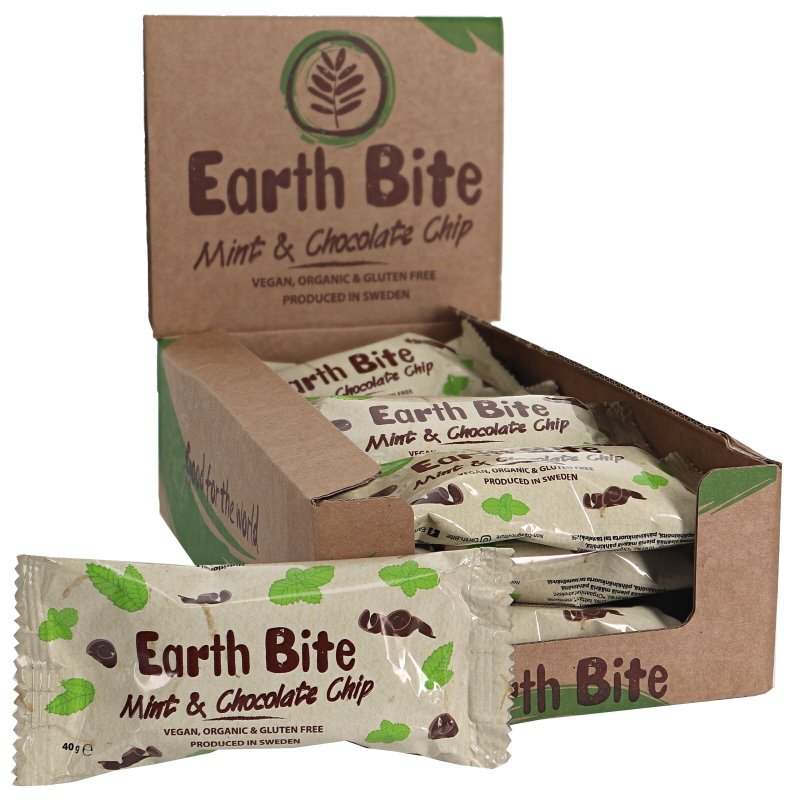 Eko Rawbar Choklad & Mint 12-pack - 28% rabatt