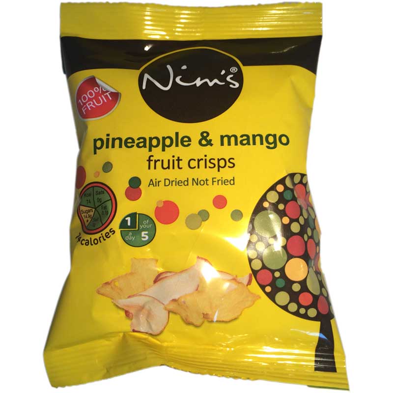 Fruktchips Ananas & Mango - 33% rabatt