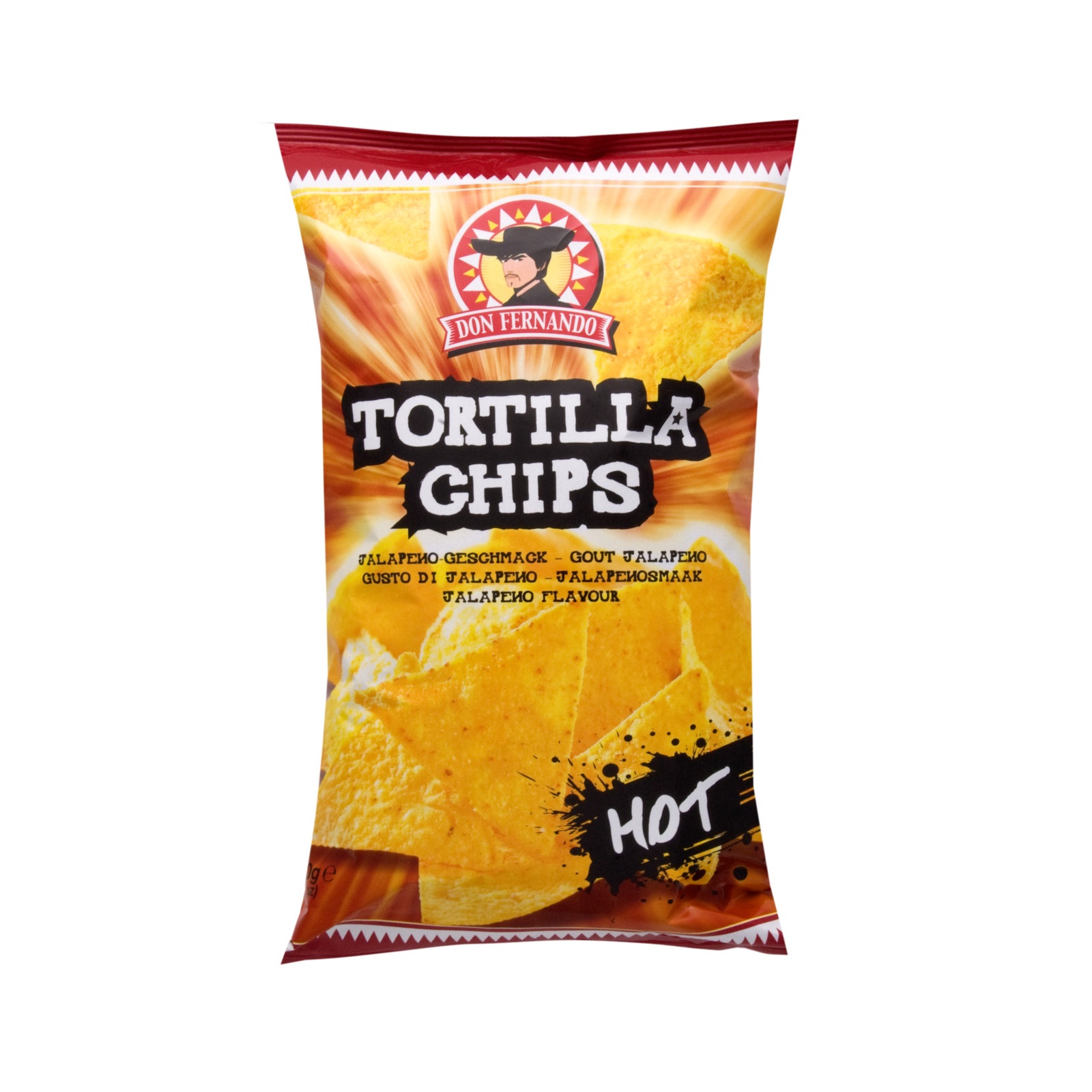 Don Fernando Tortilla Chips Hot Chili 200g