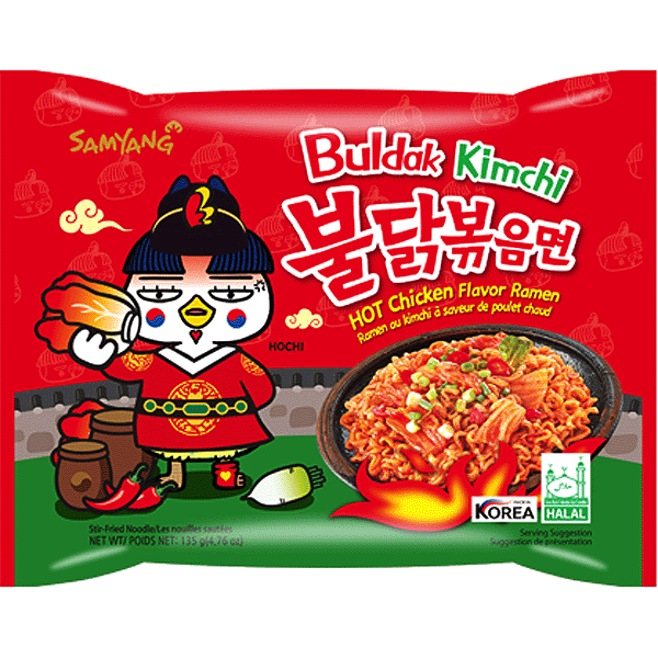 Samyang Hot Chicken Ramen - Kimchi Flavor 140g