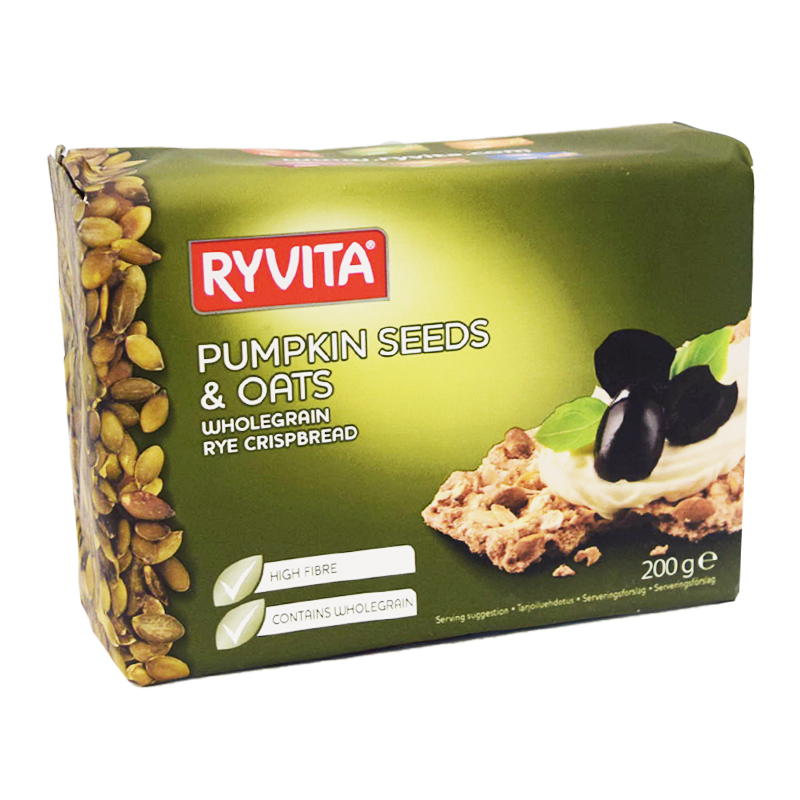 Knäckebröd Pumpafrön & Havre 200g - 34% rabatt