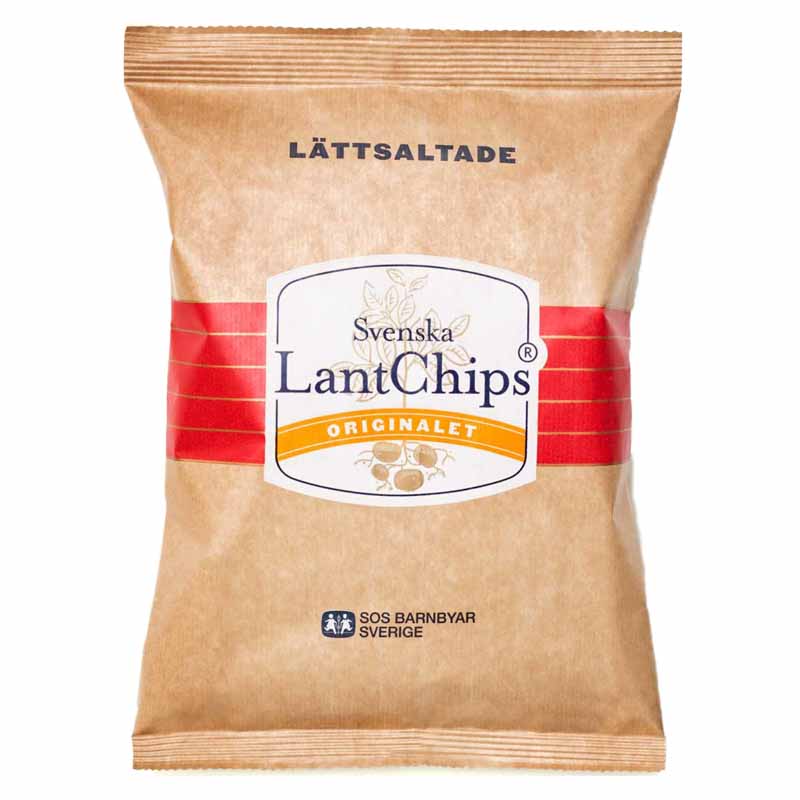LantChips Lättsaltade - 30% rabatt
