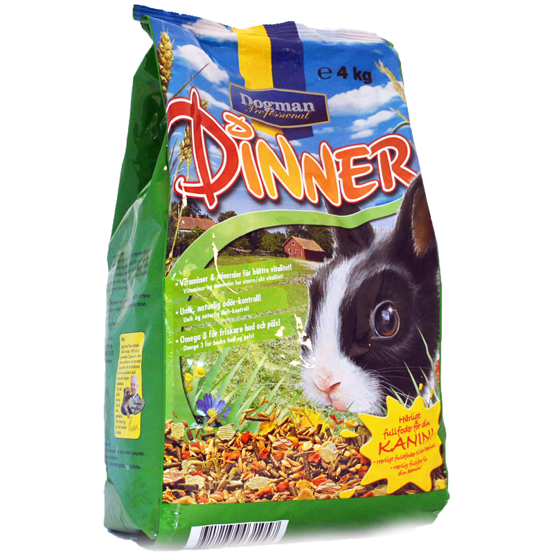 Kanin Dinner 4kg - 75% rabatt