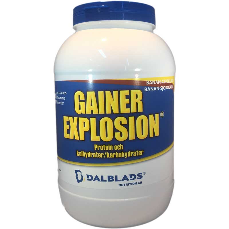 Gainer Explosion Banan-choklad - 67% rabatt