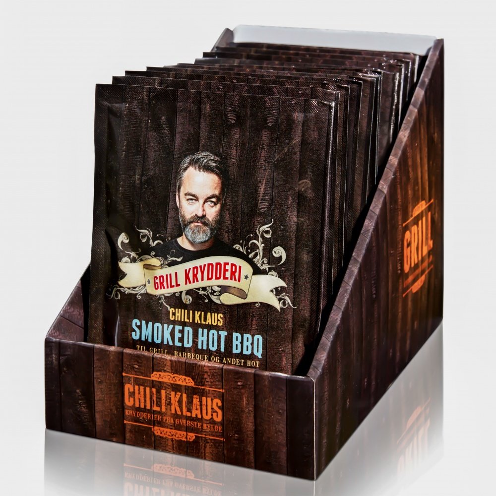 Chili Klaus Smoked Hot BBQ Grill Mix 75g