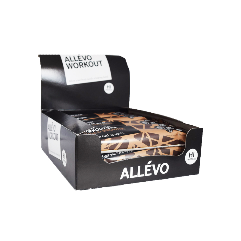 Hel Låda Proteinbar "Choco Brownie" 12 x 60 g - 60% rabatt