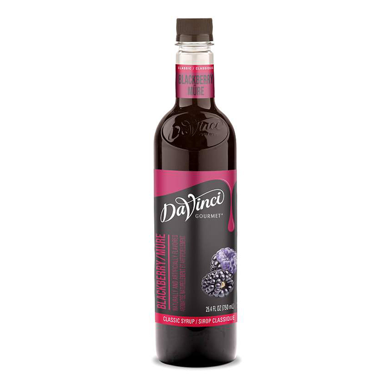 DaVinci Gourmet Syrup Classic Blackberry 750ml