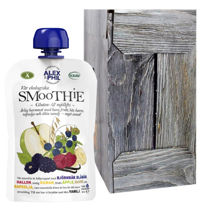 Eko Smoothie Blåbär & Vanilj 5-pack - 23% rabatt