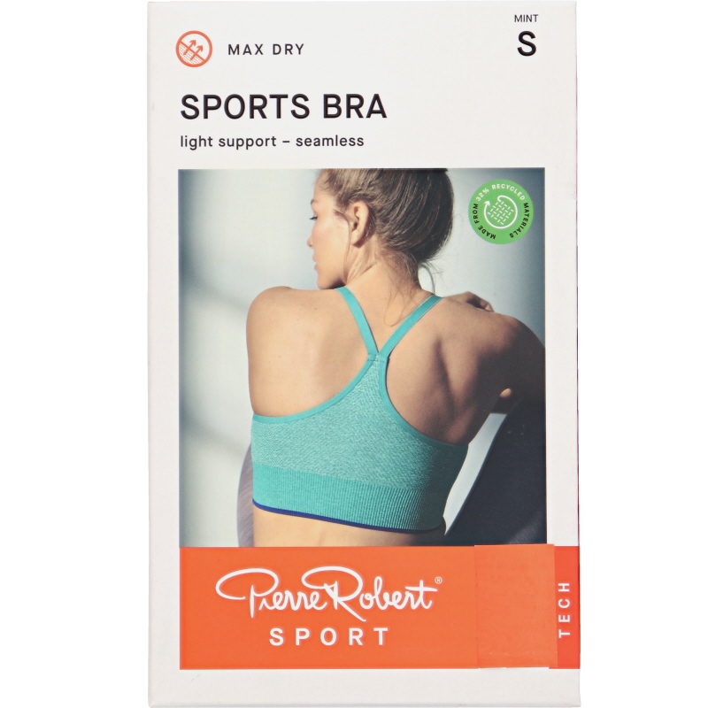 Sport-BH Light Support Mint Stlk S - 65% rabatt