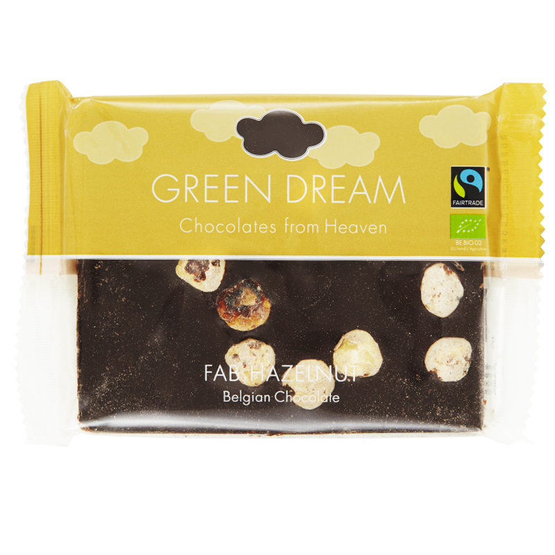 Eko Chokladkaka "Fab Hazelnut" 100g - 48% rabatt