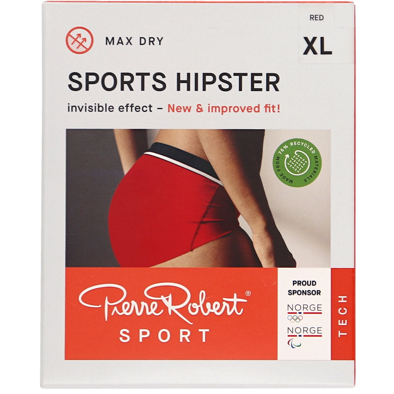 Träningstrosor Hipster Röd Stlk XL - 53% rabatt