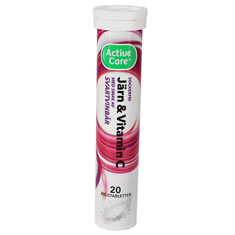 Järn + C-vitamin Brustabletter - 17% rabatt