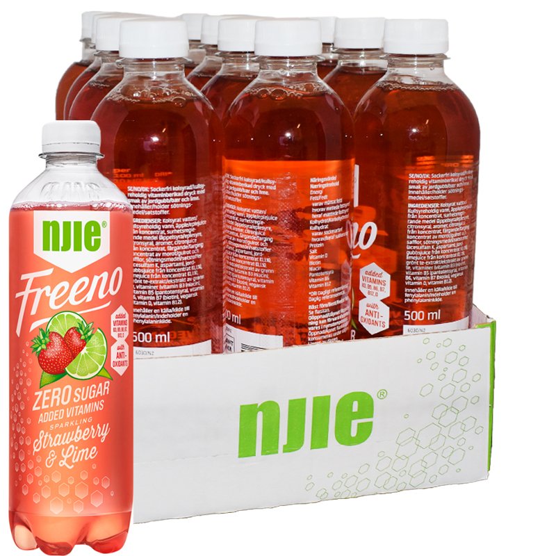 Läsk Strawberry & Lime 12-pack - 34% rabatt