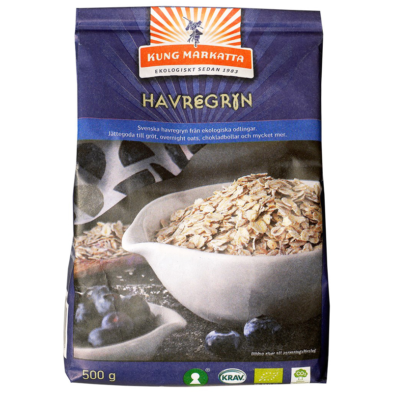 Eko Havregryn 500g - 44% rabatt