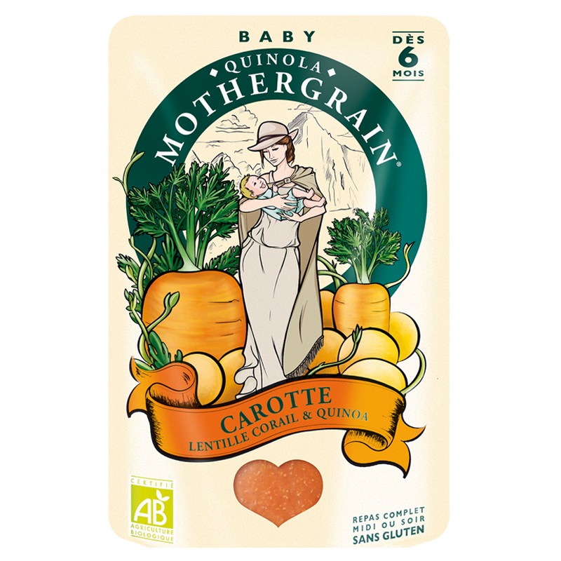 Barnmat Morot, Röda Linser & Quinoa 190g - 62% rabatt