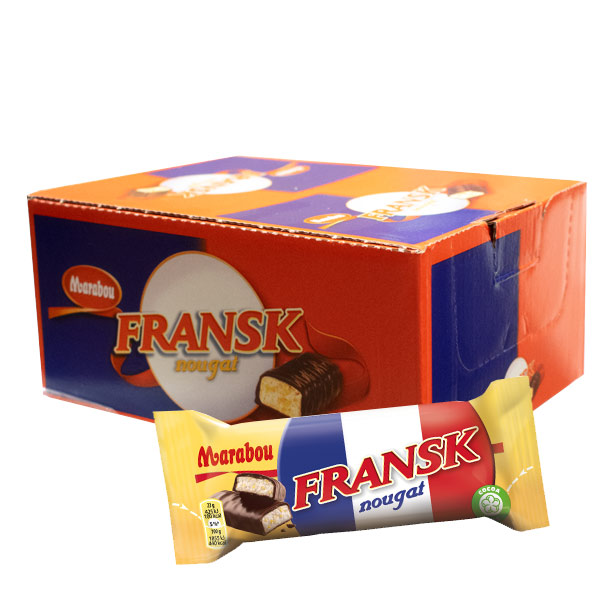 Dubbel Fransk Nougat 46g x 24 st