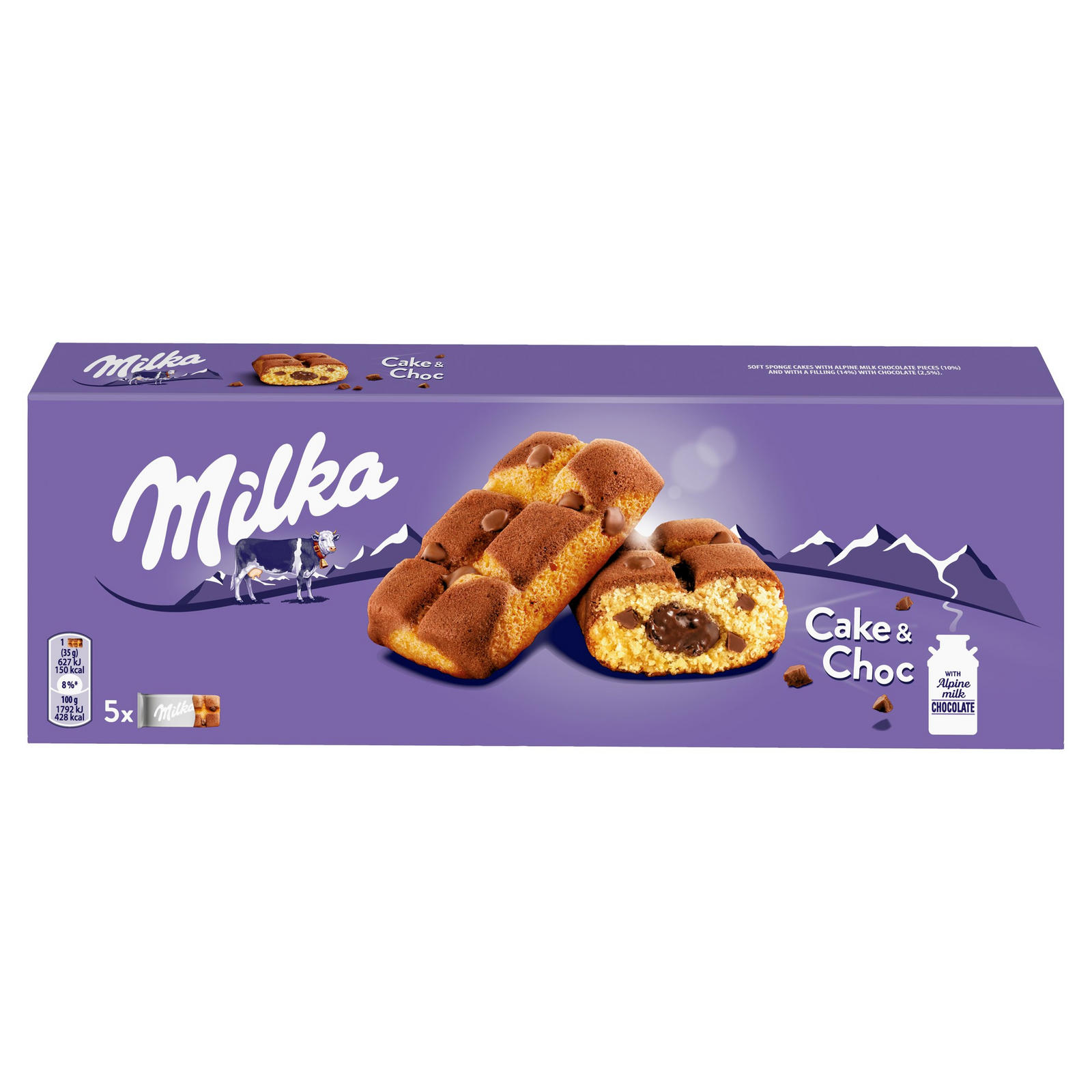 Milka Cake & Choc 150g