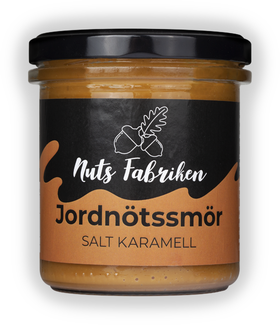 Nuts Fabriken Jordnötssmör Salt Karamell 300g