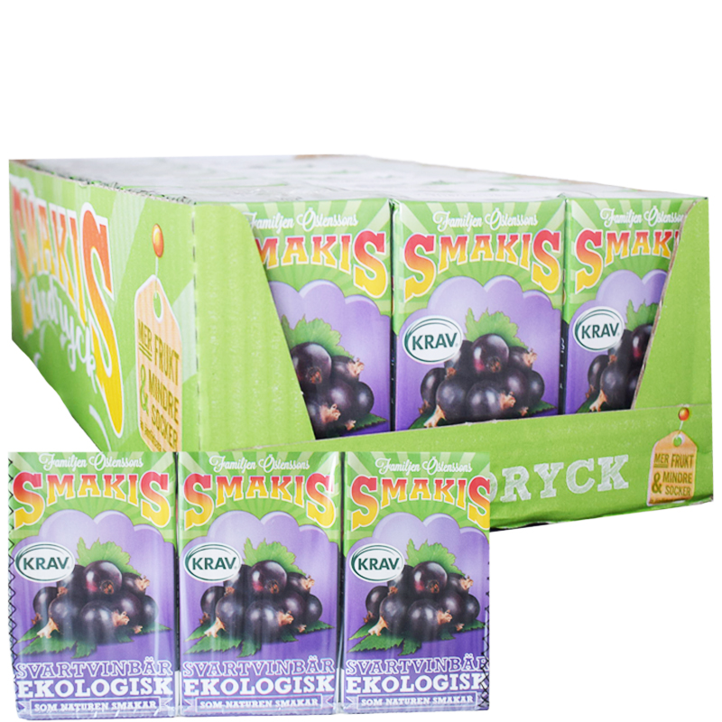 Eko Fruktdryck Svartvinbär 27-pack - 20% rabatt