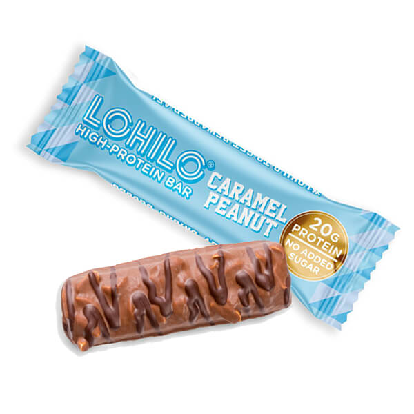 LOHILO PROTEIN BAR CARAMEL PEANUT 55G