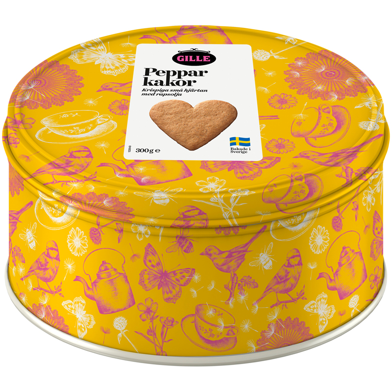 Pepparkakor i plåtburk - 57% rabatt
