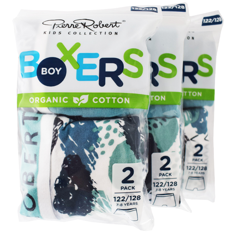 Kalsonger Boxers Barn 122-128 Mint & petrol 6-pack - 46% rabatt
