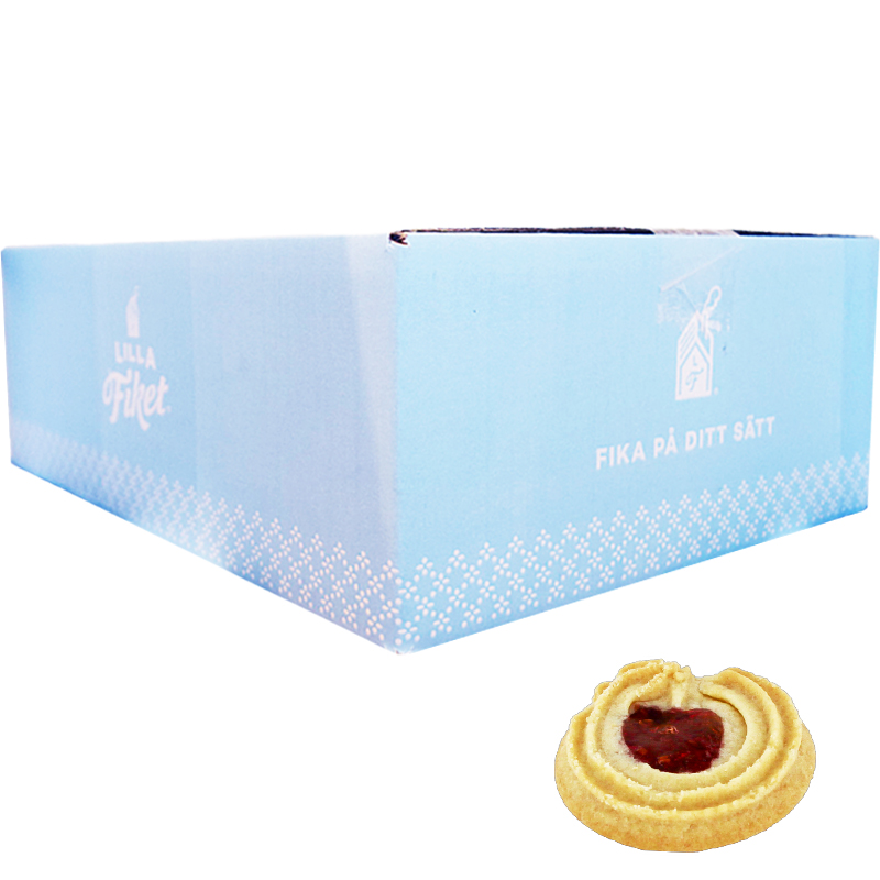 Hel Låda Hallonkaka 160 x 15g - 67% rabatt