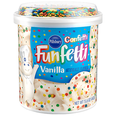 Pillsbury Funfetti Vanilla Frosting