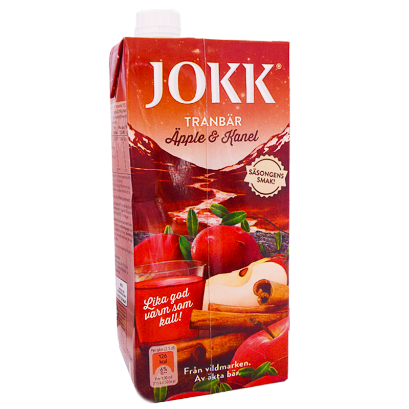 Tranbärsdryck Äpple & Kanel - 80% rabatt