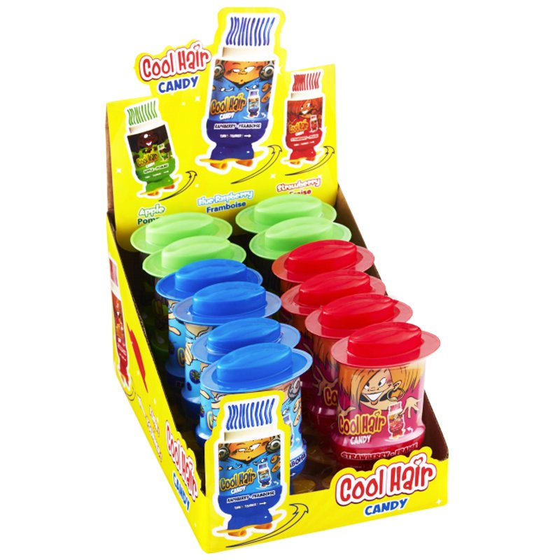 Hel Låda "Cool Hair Candy" 12 x 60g - 71% rabatt