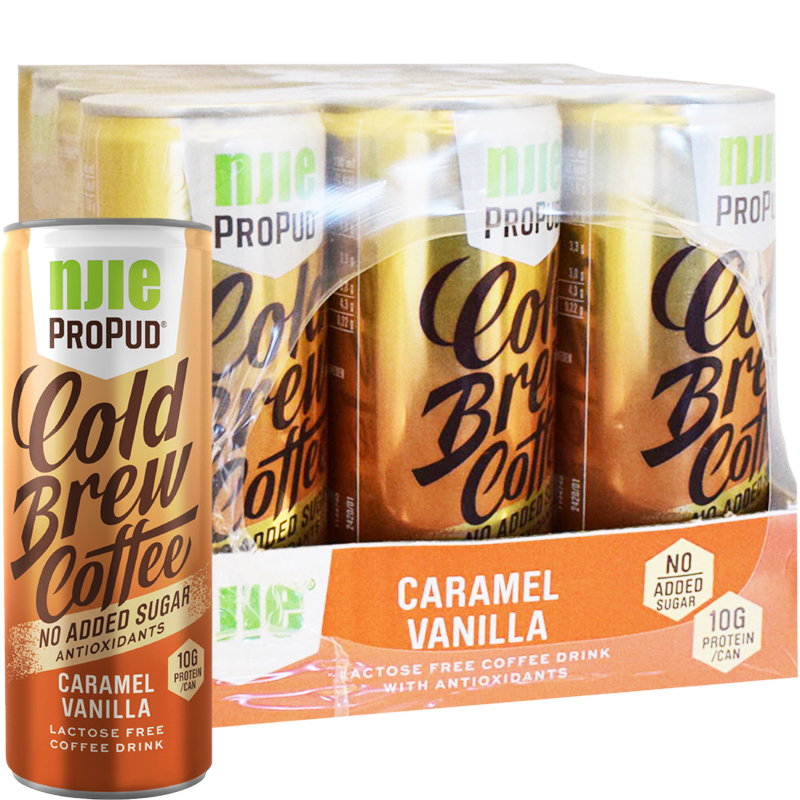 Coldbrew Coffee Caramel Vanilla 12-pack - 50% rabatt