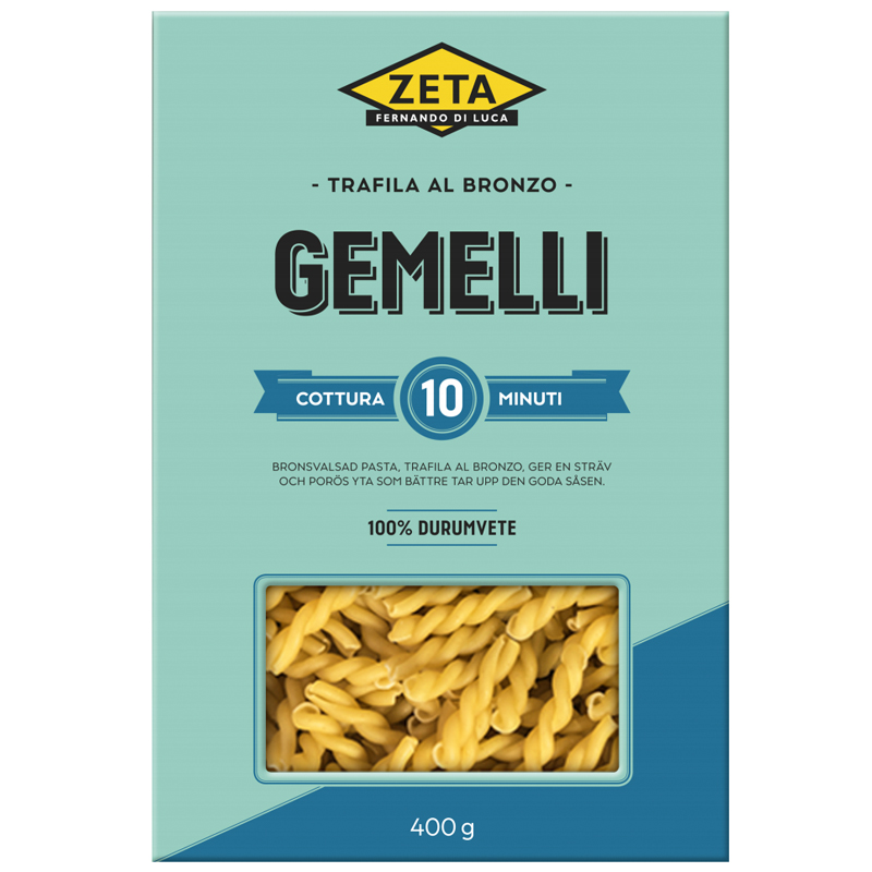 Pasta "Gemelli" 400g - 22% rabatt