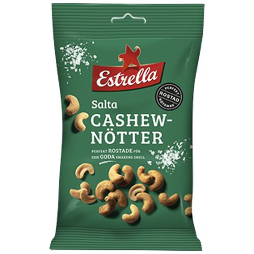 Estrella Salta Cashewnötter 150g