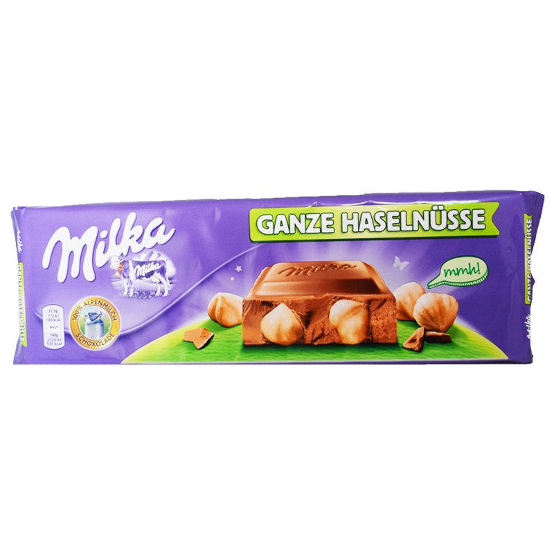 Chokladkaka "Ganze Haselnüsse" 300g - 44% rabatt