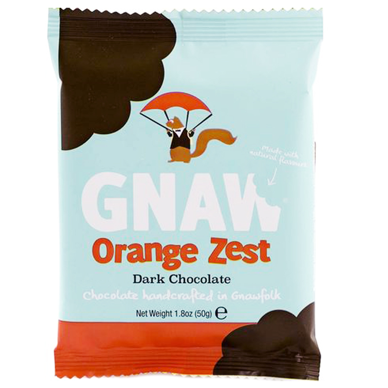 Mörk Choklad "Orange Zest" 50g - 75% rabatt