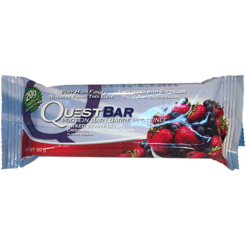 Questbar Mixed berries - 87% rabatt