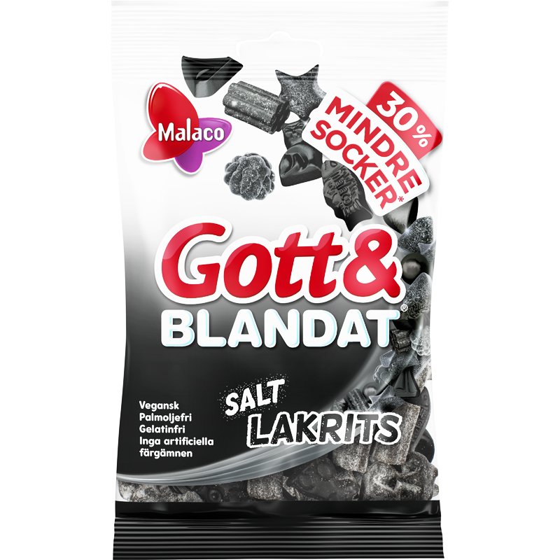 Gott & Blandat Salt lakris - 29% rabatt