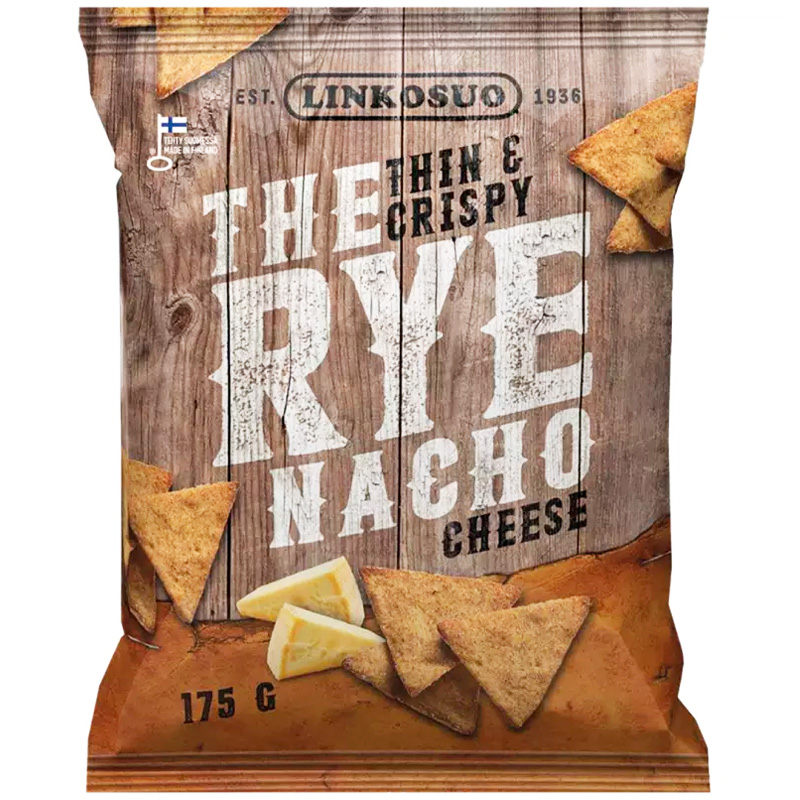 Råg- & Majsnachos "Cheese" 175g - 39% rabatt