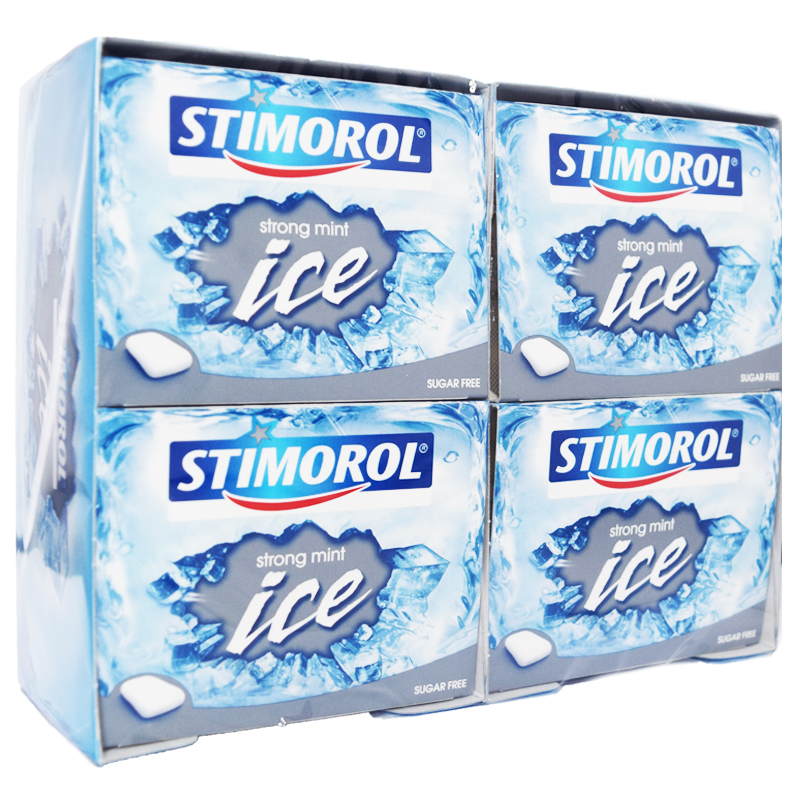 Hel Låda Tuggummi "Strong Mint" - 50% rabatt