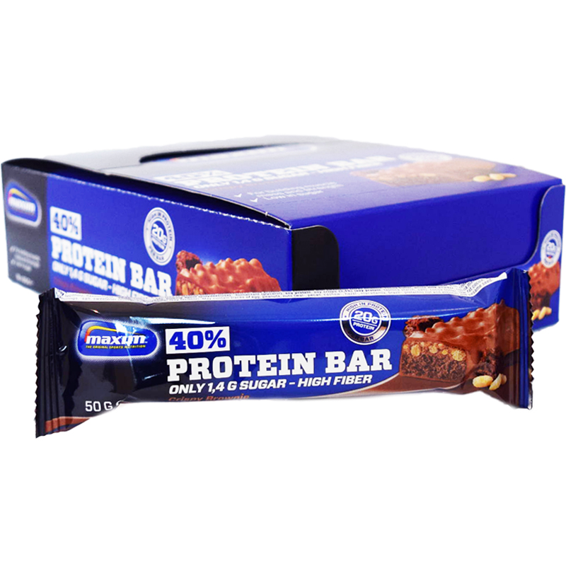 Hel Låda Proteinbars "Crispy Brownie" - 58% rabatt