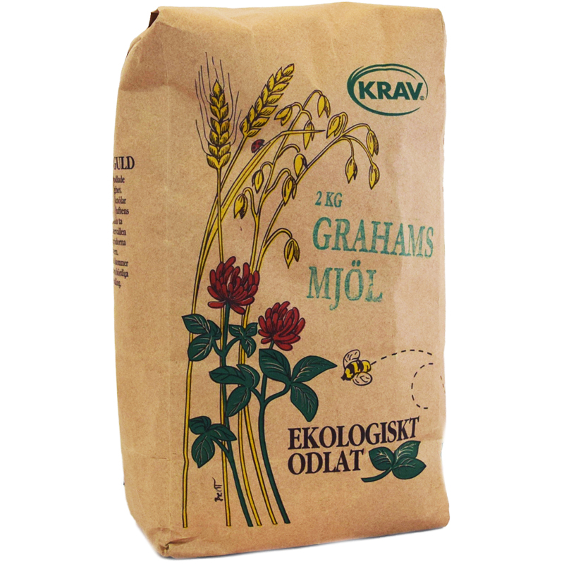 Grahamsmjöl 2kg - 64% rabatt