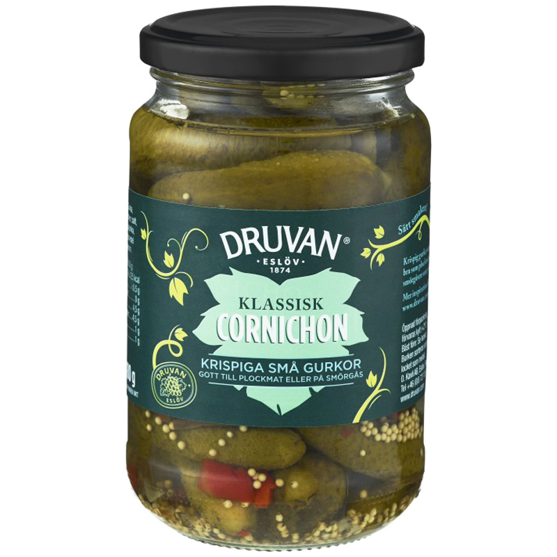 Gurka "Cornichon" 340g - 41% rabatt