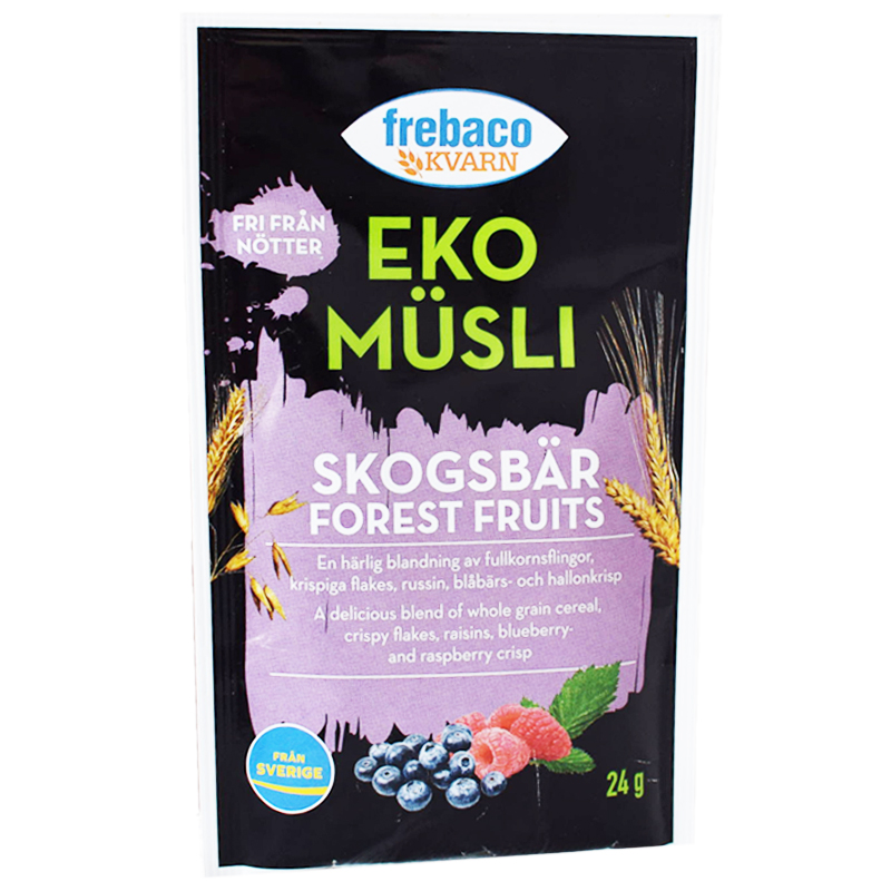 Müsli Skogsbär 24g - 23% rabatt